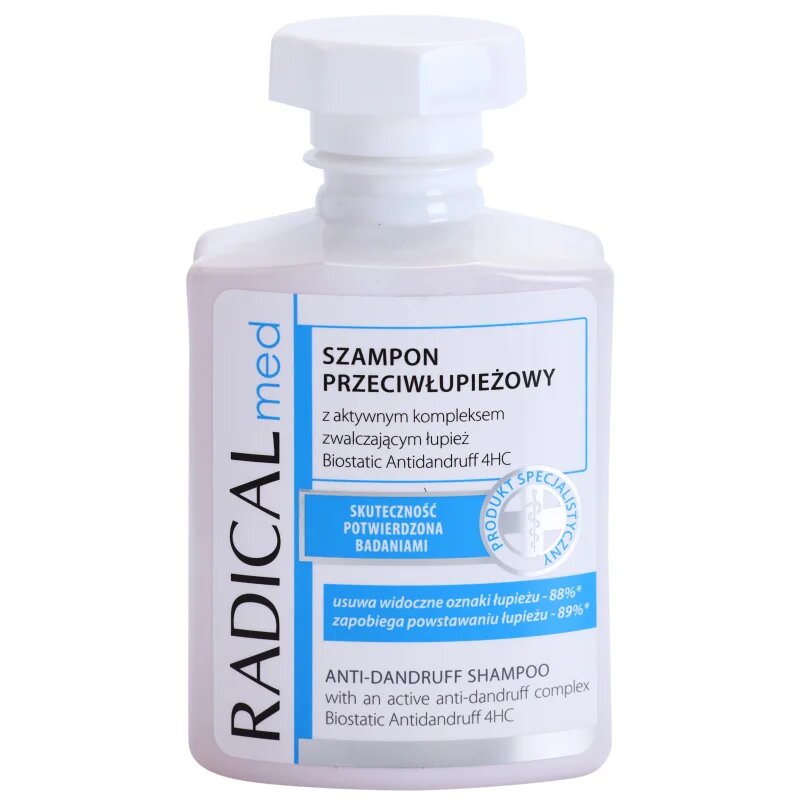 Ideepharm Radical Med Anti-Dandruff šampon proti prhljaju 300 ml