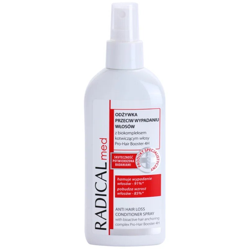 Ideepharm Radical Med Anti Hair Loss balzam v pršilu proti izpadanju las 200 ml
