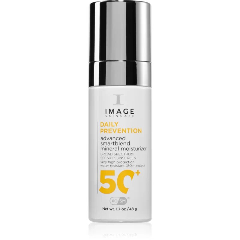 IMAGE Skincare Daily Prevention Advanced Smartblend Mineral Moisturizer mineralna krema za sončenje SPF 50+ 48 g