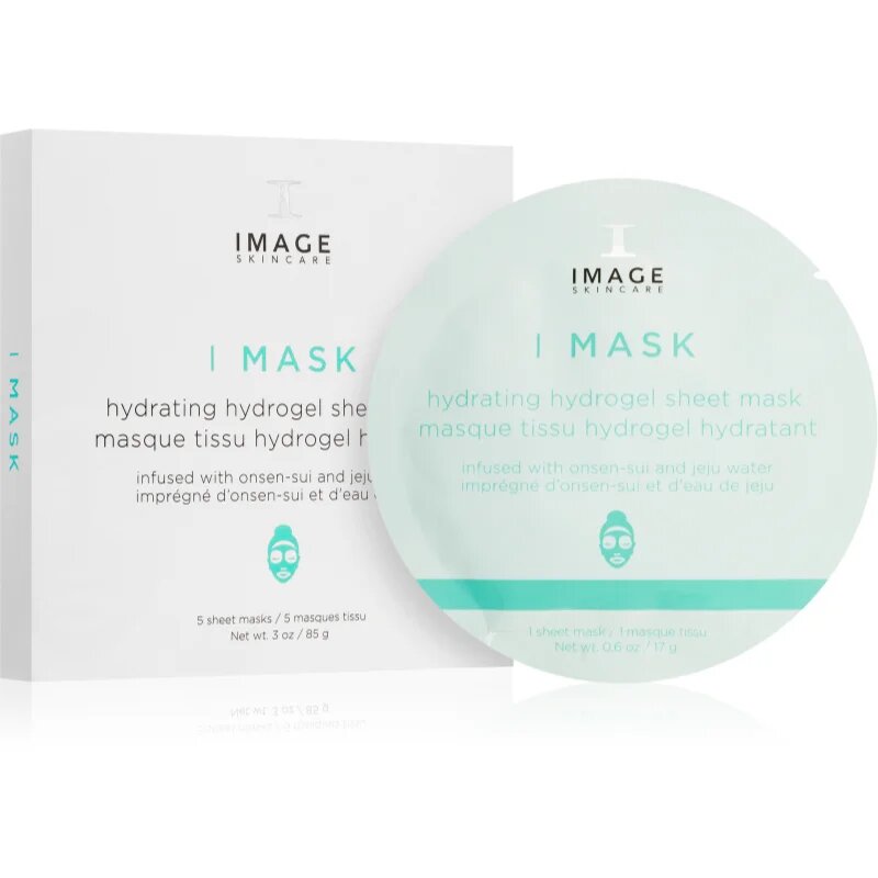 IMAGE Skincare I Mask intenzivna hidrogelna maska z vlažilnim učinkom 5x17 g