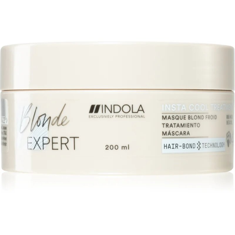 Indola Blond Expert Insta Cool hranilna maska za lase za hladne blond odtenke 200 ml