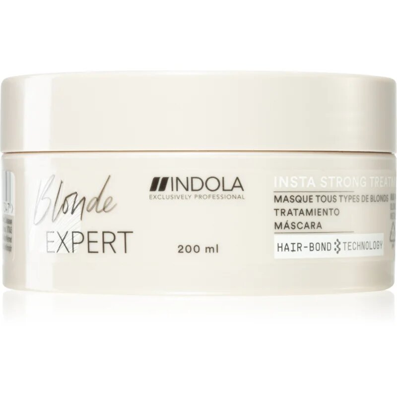 Indola Blond Expert Insta Strong hranilna maska za lase za blond lase 200 ml