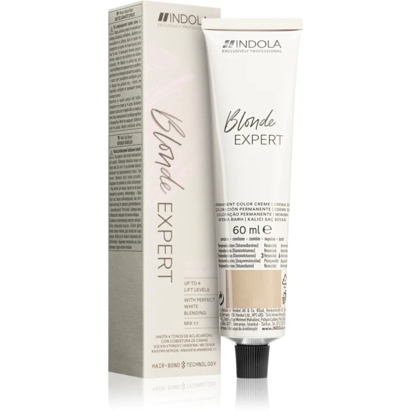 Indola Blond Expert permanentna barva za lase za blond lase odtenek 1000.22 60 ml