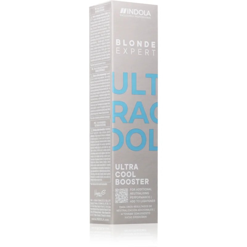 Indola Blond Expert Ultra Cool Booster toner za nevtralizacijo rumenih tonov za blond lase 60 ml