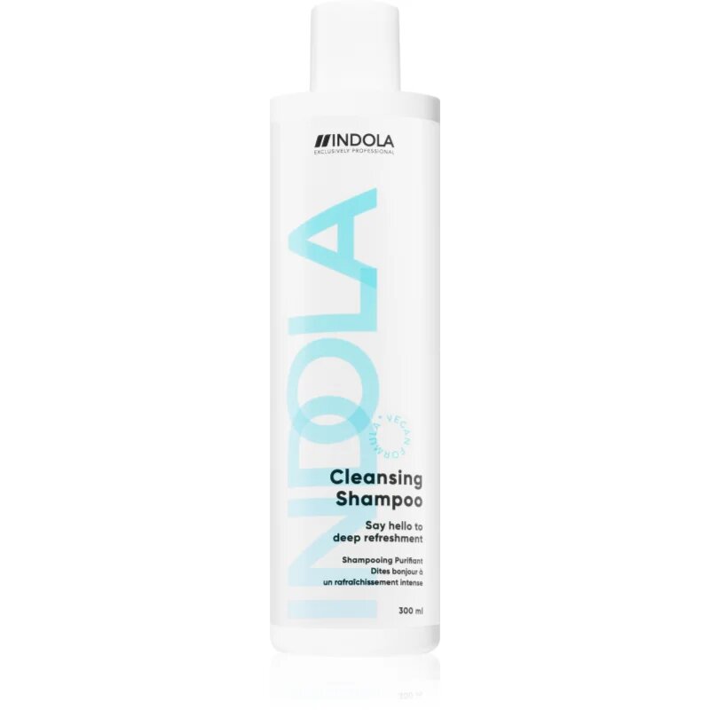 Indola Cleansing Shampoo globinsko čistilni šampon 300 ml