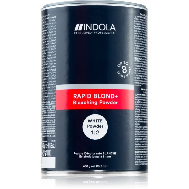 Indola Rapid BLOND+ Bleaching Powder posvetlitveni puder za lase odtenek White 450 g