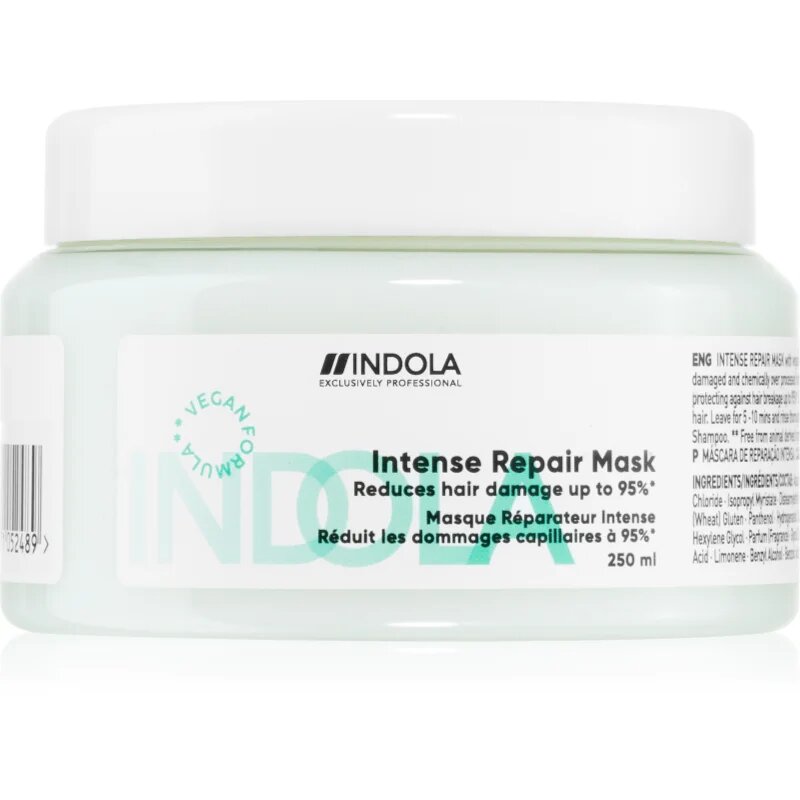 Indola Repair Intense Repair Mask maska za okrepitev las za ekstremno poškodovane lase 250 ml