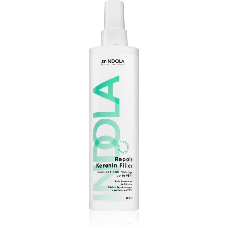 Indola Repair Keratin Filler regeneracijska kura za poškodovane in kemično obdelane lase 300 ml