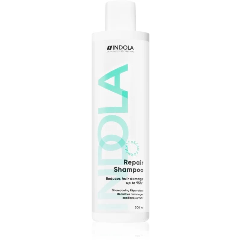 Indola Repair Shampoo hranilni šampon za poškodovane in krhke lase 300 ml