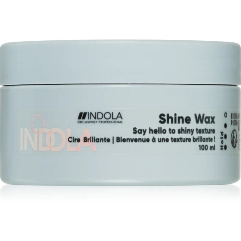 Indola Shine Wax vosek za stilsko oblikovanje las za sijaj 100 ml