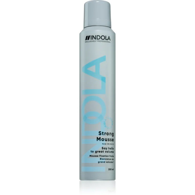 Indola Strong Mousse oblikovalna pena z ekstra močnim utrjevanjem 200 ml