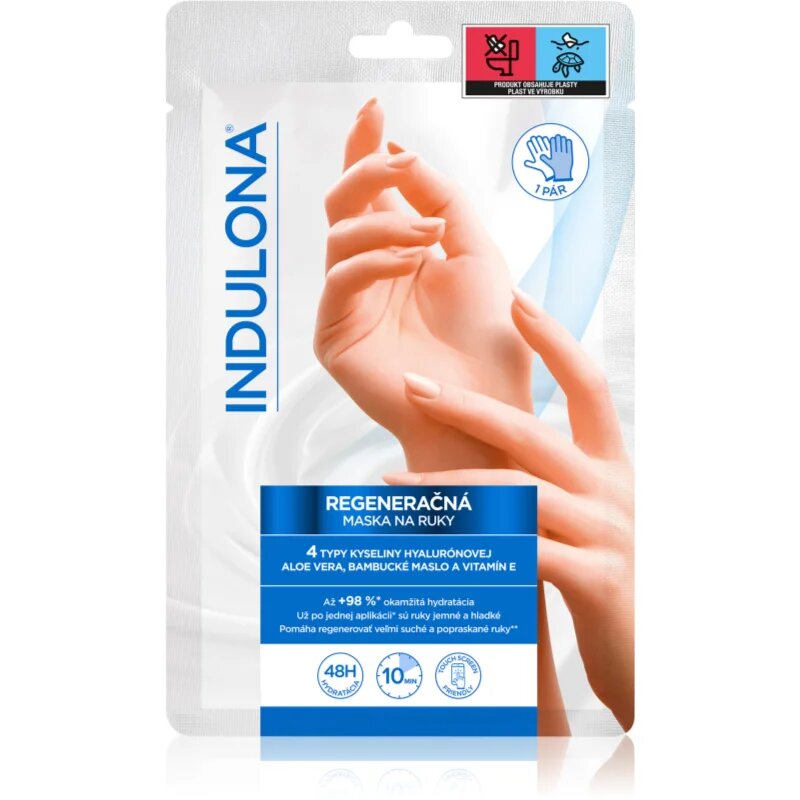 Indulona Original regeneracijska maska za roke v obliki rokavic 1 par