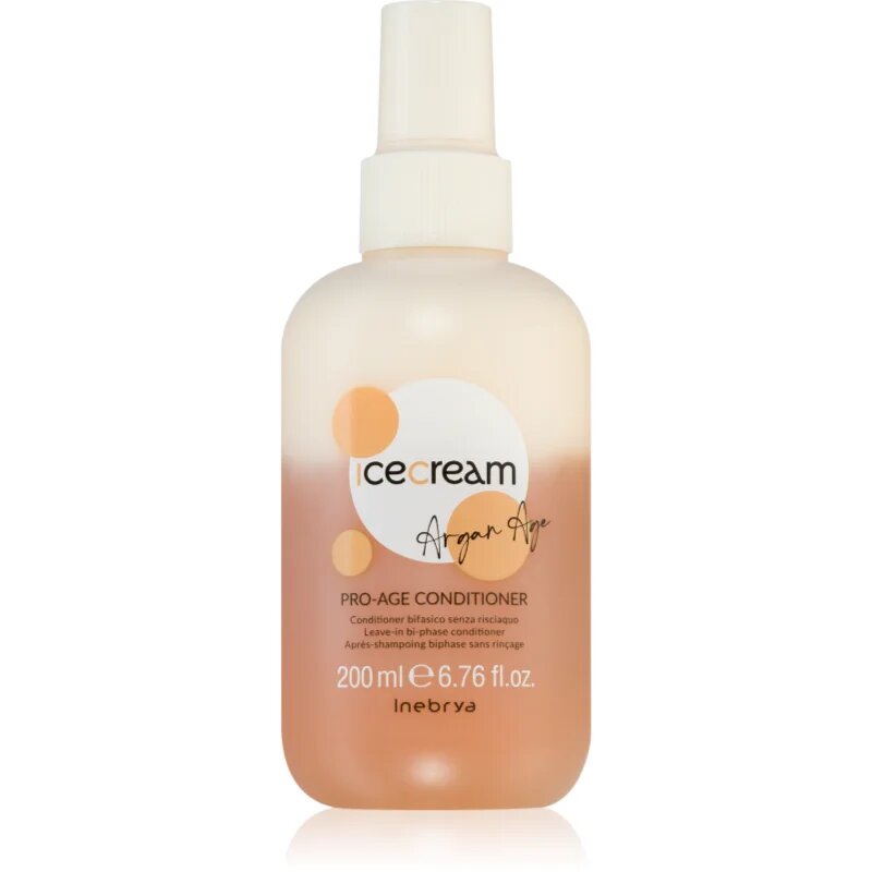 Inebrya Argan-Age dvofazni balzam brez spiranja z arganovim oljem 200 ml