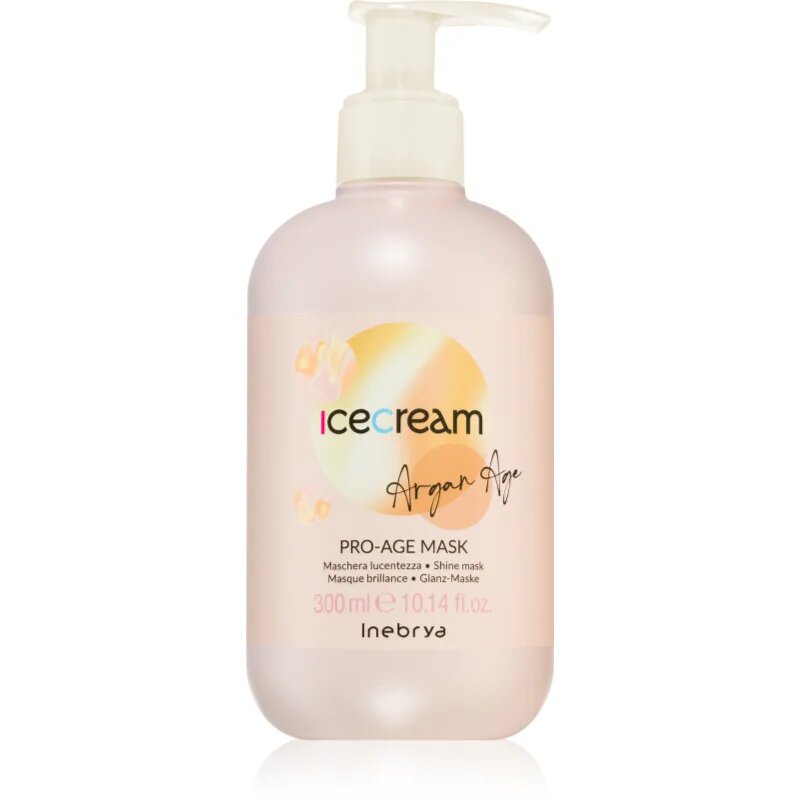 Inebrya Argan-Age Pro-Age Mask obnovitvena maska za lase in lasišče 300 ml