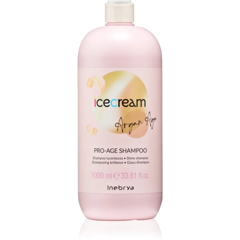 Inebrya Argan-Age Pro-Age Shampoo arganov šampon za sijaj 1000 ml