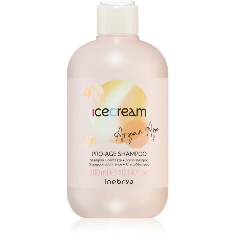 Inebrya Argan-Age Pro-Age Shampoo arganov šampon za sijaj 300 ml