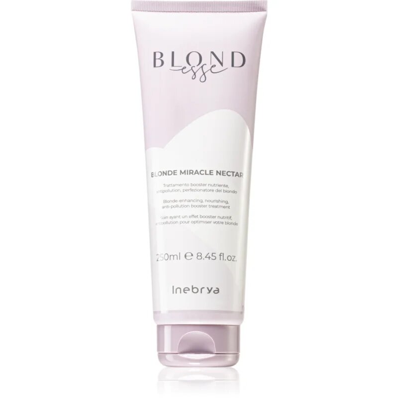 Inebrya BLONDesse Blonde Miracle Nectar globinsko hranilna kura za blond lase 250 ml