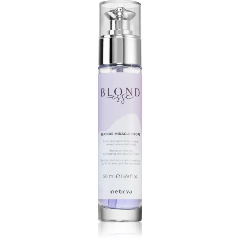 Inebrya BLONDesse Miracle Drops posvetlitveno olje za blond lase 50 ml