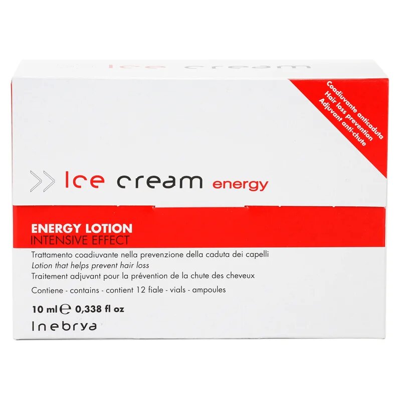 Inebrya Energy nega proti izpadanju las 12 x 10 ml