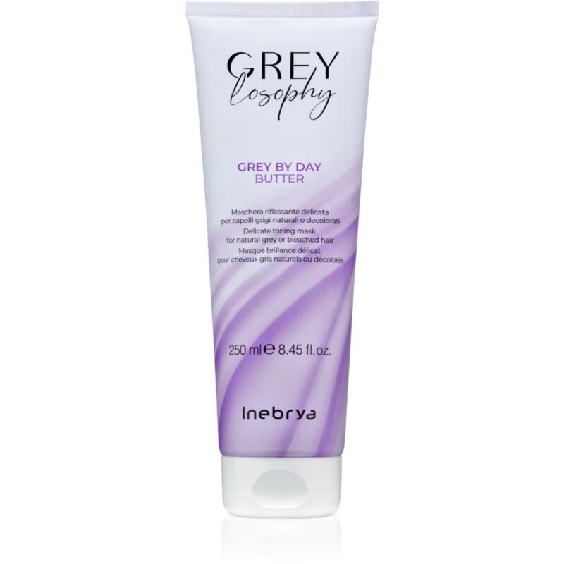 Inebrya Greylosophy Grey By Day Butter maska za lase za sive lase 250 ml