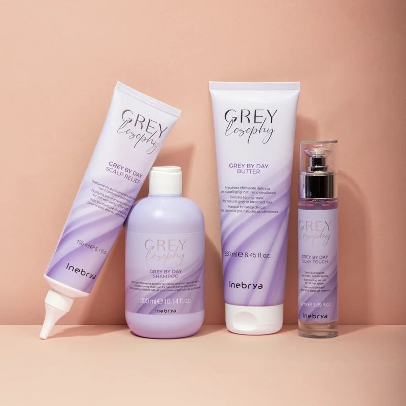 Inebrya Greylosophy Grey By Day Butter maska za lase za sive lase 250 ml