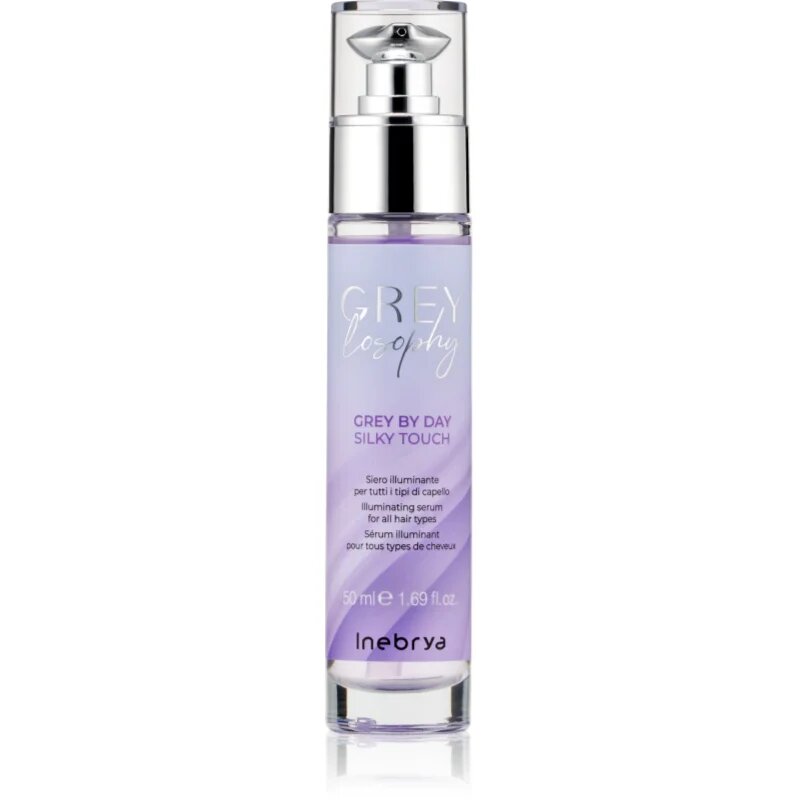 Inebrya Greylosophy Silky Touch Serum serum za osvetljevanje za sive lase 50 ml