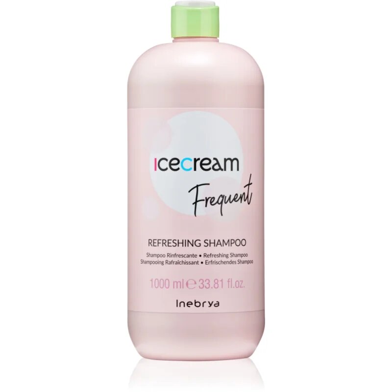 Inebrya Ice Cream Frequent Refreshing Shampoo osvežujoči šampon z meto 1000 ml
