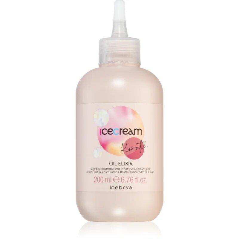 Inebrya Keratin keratinsko olje za obnovo las 200 ml