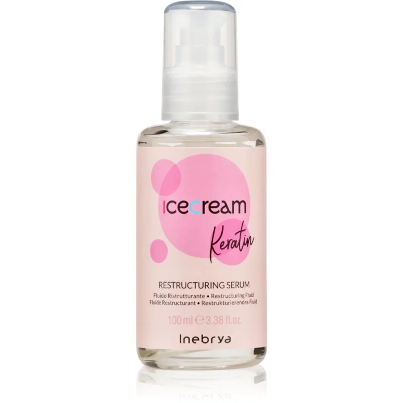 Inebrya Keratin Restructuring Serum regeneracijski serum za lase s keratinem 100 ml