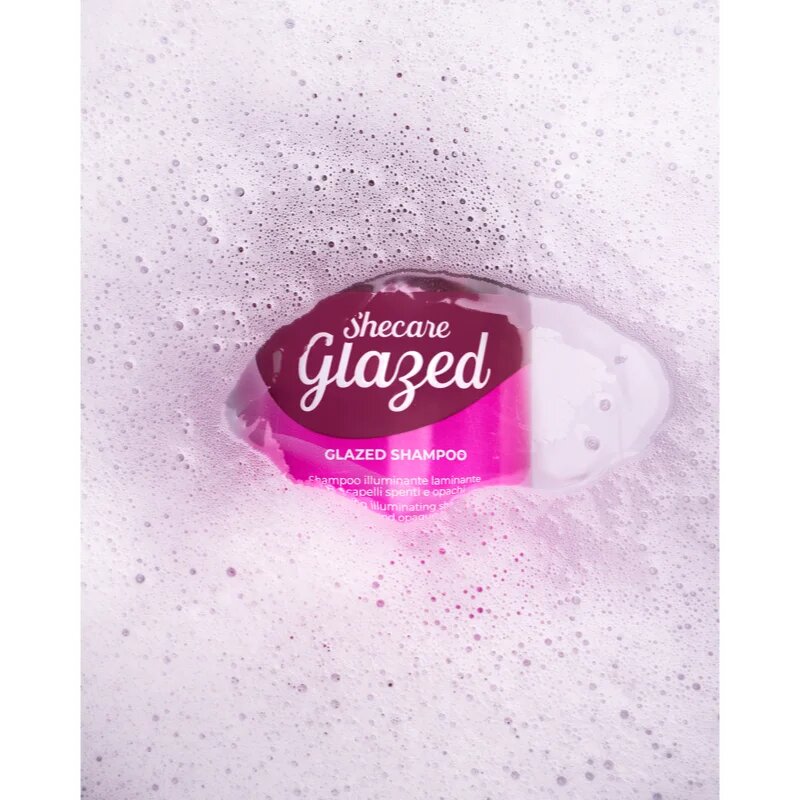 Inebrya Shecare Glazed Shampoo osvetljevalni šampon za sijaj in mehkobo las 300 ml