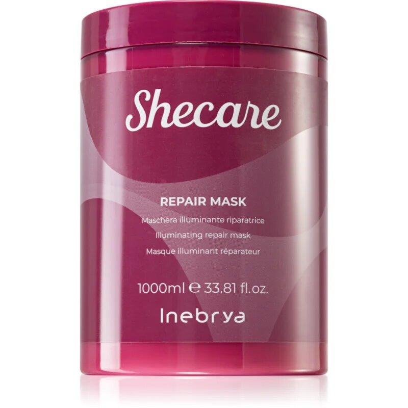 Inebrya Shecare Repair Mask regeneracijska maska za poškodovane lase 1000 ml
