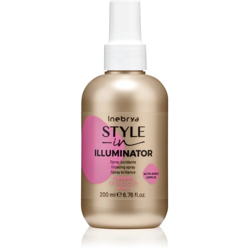 Inebrya Style-In Illuminator pršilo za sijaj in mehkobo las 200 ml