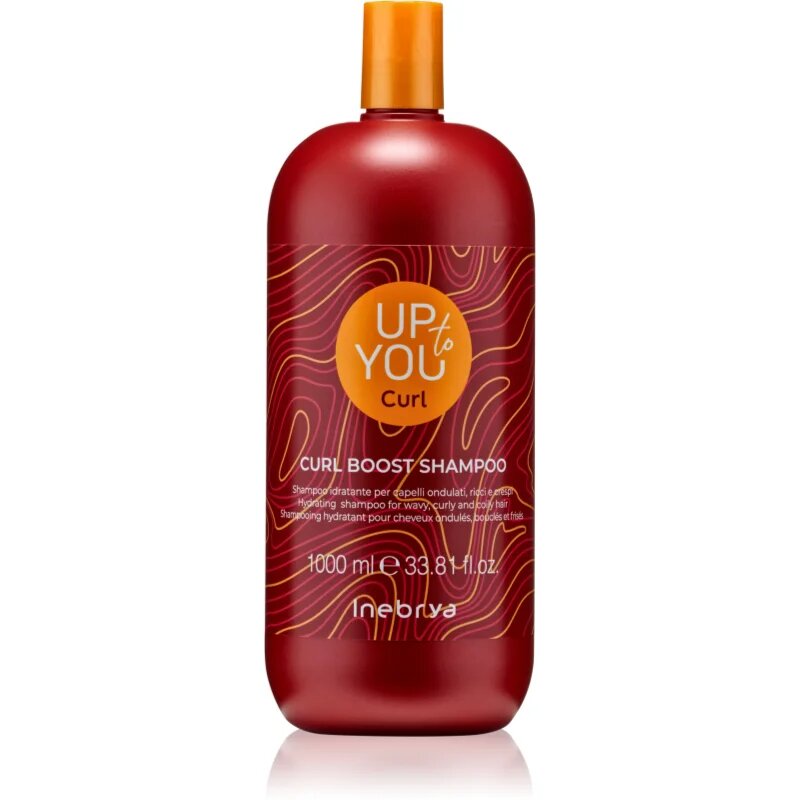 Inebrya Up To You Curl Boost Shampoo vlažilni šampon za valovite in kodraste lase 1000 ml