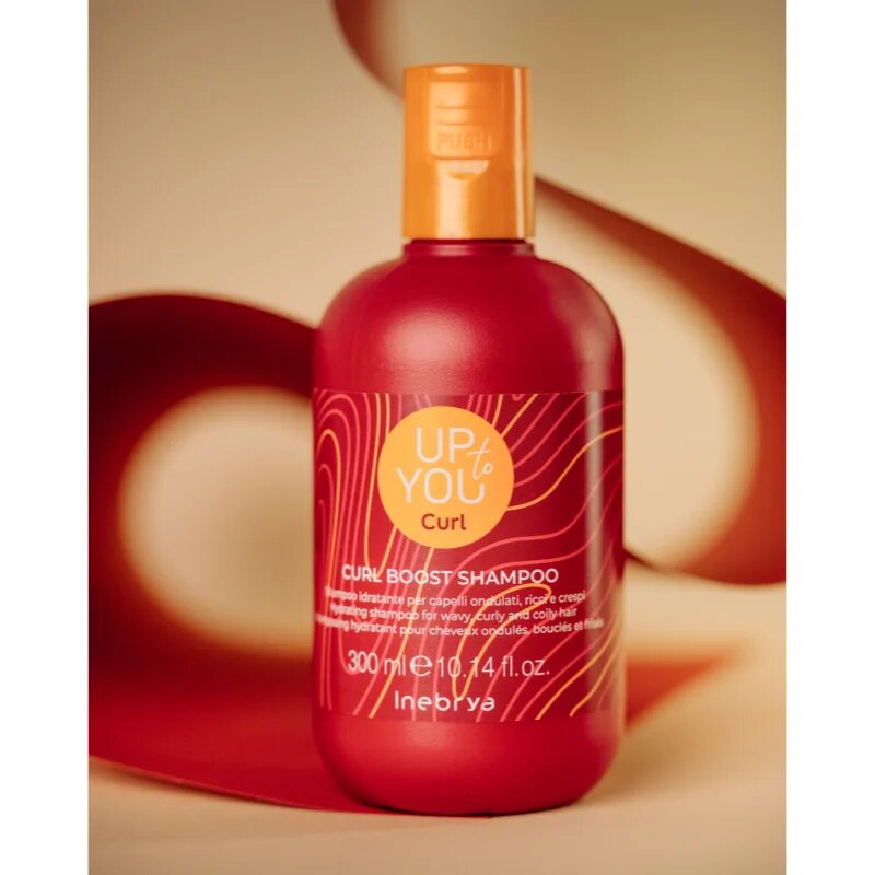 Inebrya Up To You Curl Boost Shampoo vlažilni šampon za valovite in kodraste lase 300 ml