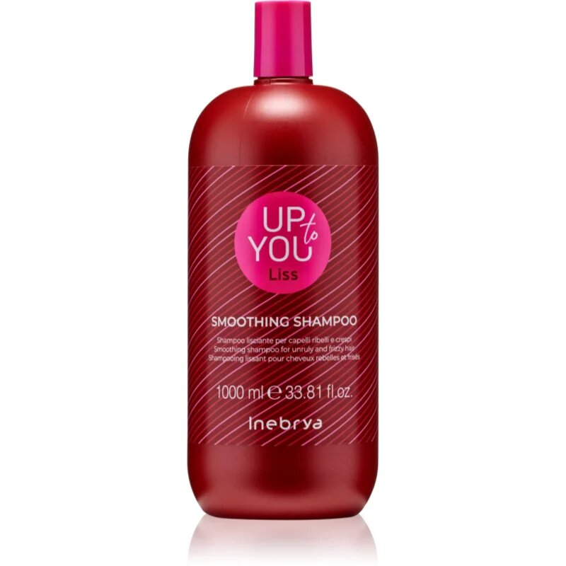 Inebrya Up To You Liss Smoothing Shampoo šampon za glajenje las za neobvladljive lase 1000 ml