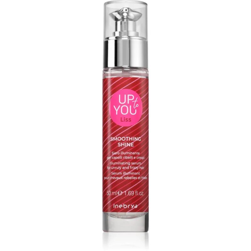 Inebrya Up To You Liss Smoothing Shine serum za osvetljevanje za lase 50 ml
