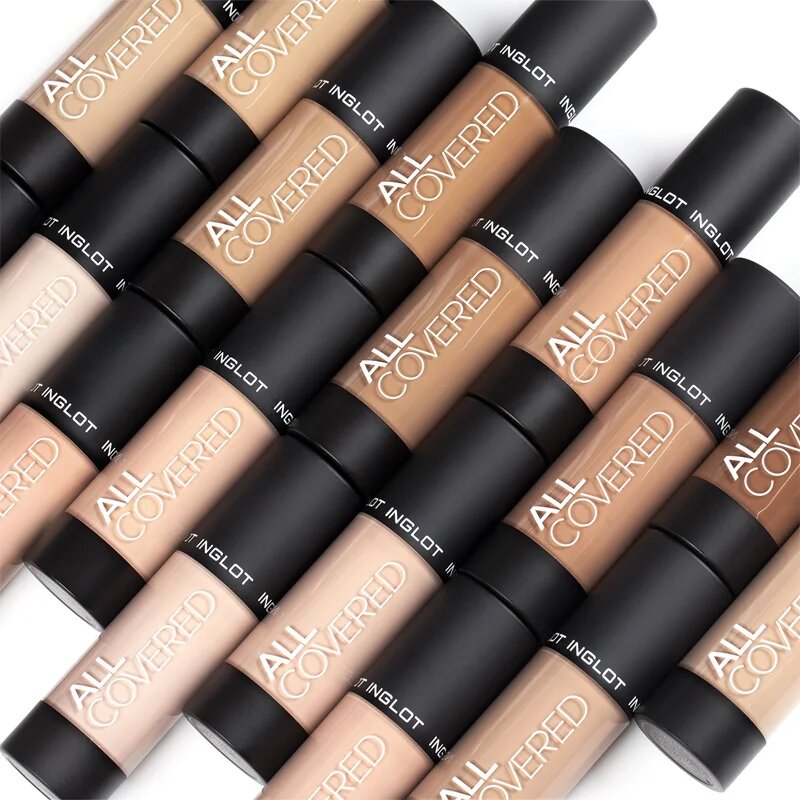Inglot All Covered dolgoobstojen tekoči puder odtenek LW 003 30 ml