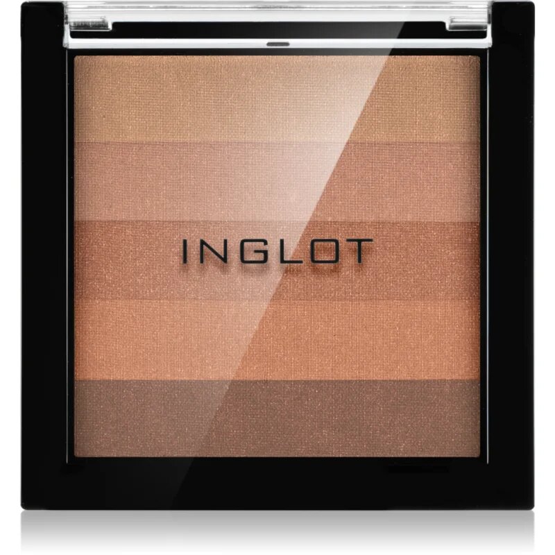 Inglot AMC kompaktni puder z bronz učinkom odtenek 80 10 g