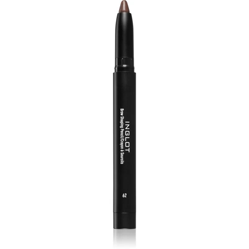 Inglot Brow Shaping svinčnik za obrvi s šilčkom odtenek 62 1.4 g