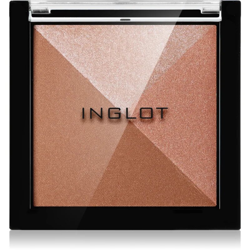 Inglot Multicolour System Highlighting & Bronzing Powder posvetlitvena in bronz paleta odtenek 11 8.8 g