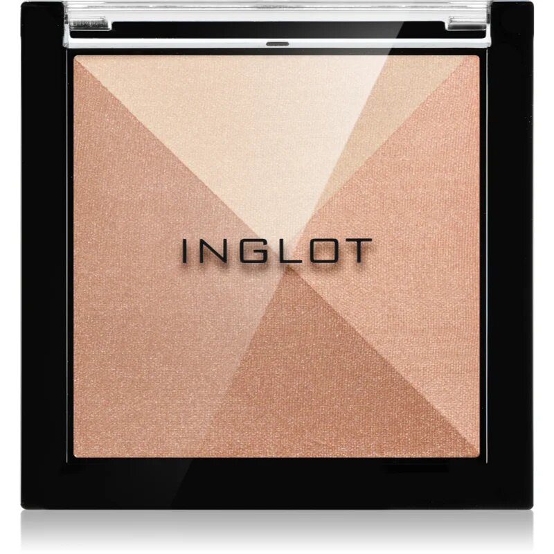 Inglot Multicolour System Highlighting & Bronzing Powder posvetlitvena in bronz paleta odtenek 12 8.8 g