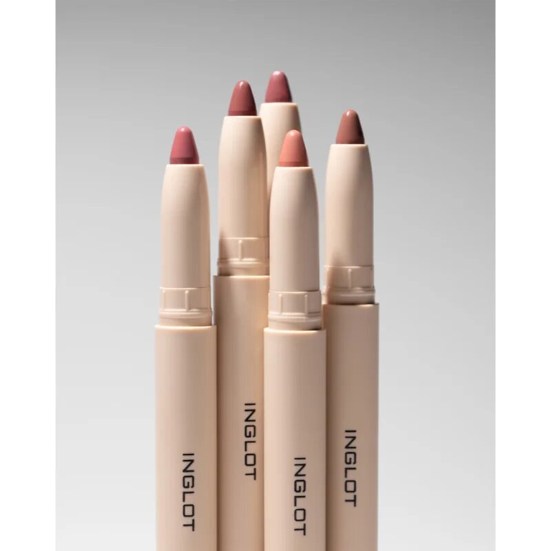 Inglot PlayInn Velvet Define Lip Pencil intenzivni svinčnik za ustnice odtenek BLUSHING CORAL 61 1.6 g