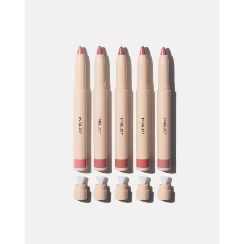 Inglot PlayInn Velvet Define Lip Pencil intenzivni svinčnik za ustnice odtenek BLUSHING CORAL 61 1.6 g