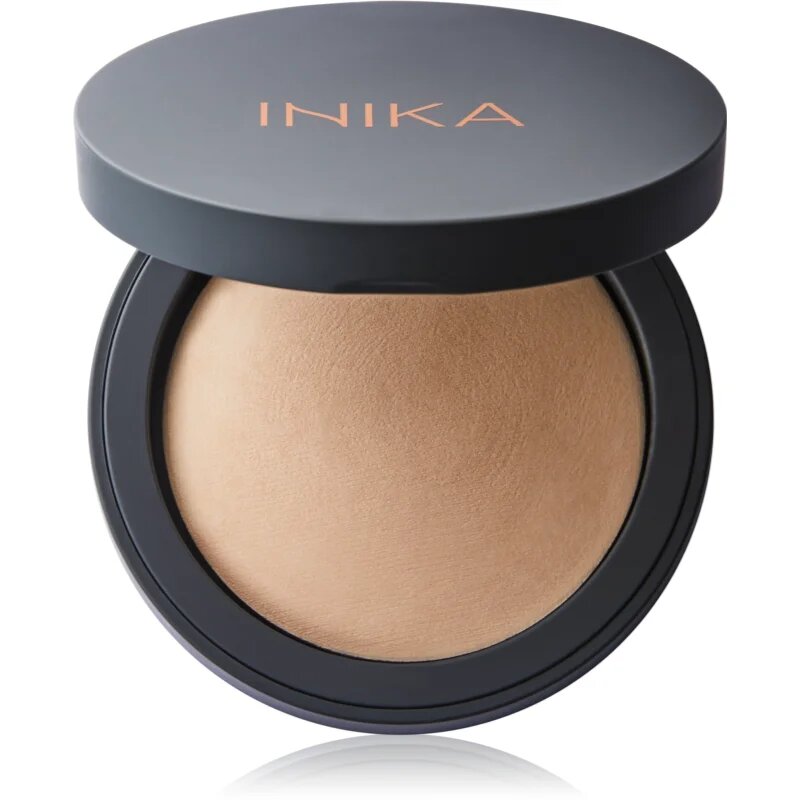 Inika Organic Baked Mineral Foundation kompaktni mineralni puder odtenek Strength 8 g
