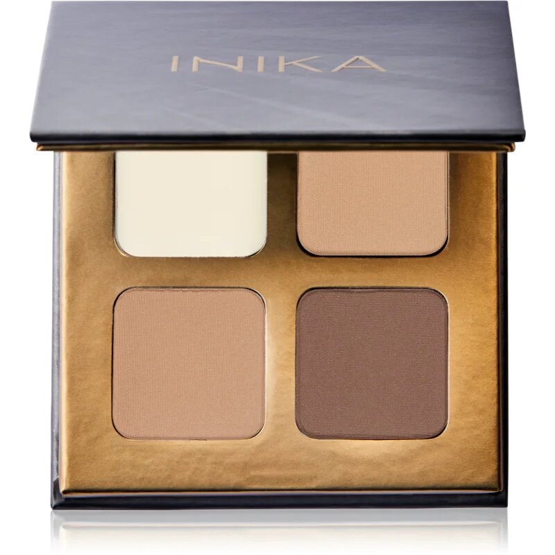 Inika Organic Brow Palette paleta za obrvi 8 g