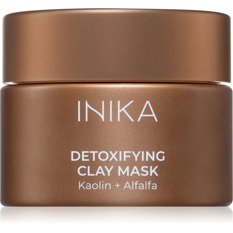 Inika Organic Detoxifying Clay Mask razstrupljevalna maska z ilovico 50 ml
