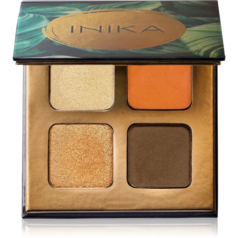 Inika Organic Eyeshadow Palette Sunset paleta senčil za oči 8 g