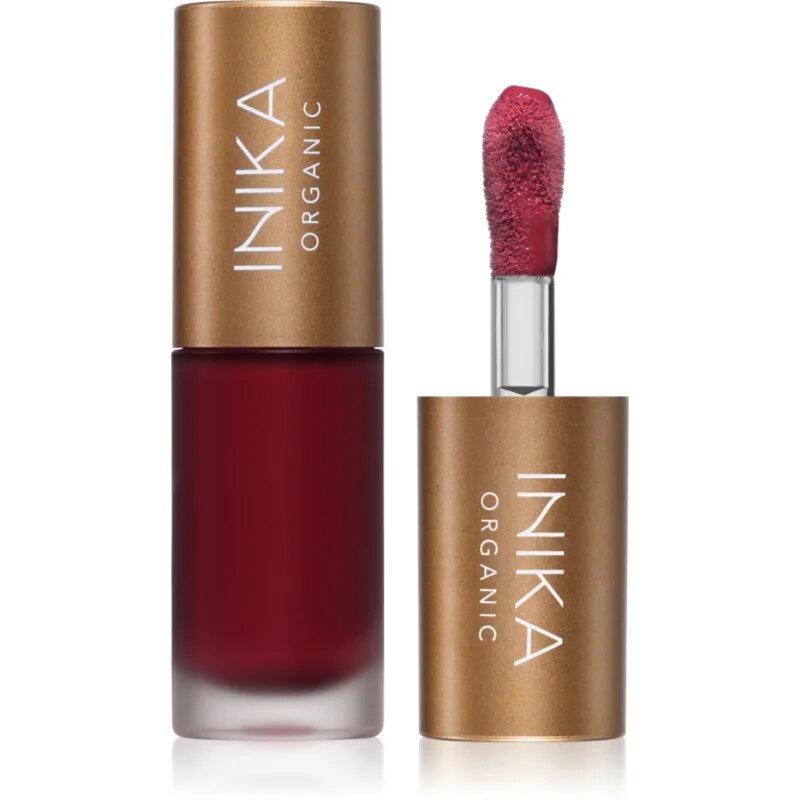 Inika Organic Lip Oil Collagen + Squalane tonirno olje za ustnice s kolagenom odtenek Mulberry 5 ml