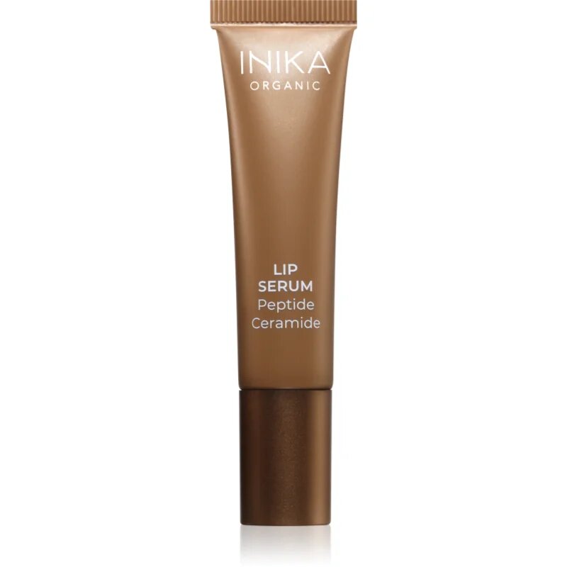 Inika Organic Lip Serum Peptide + Ceramide gladilni serum za ustnice s ceramidi 10 ml