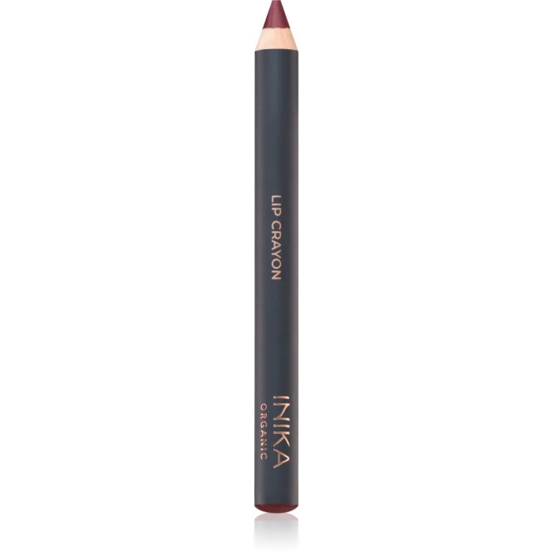Inika Organic Lipstick Crayon kremasti svinčnik za ustnice odtenek Deep Plum 3 g